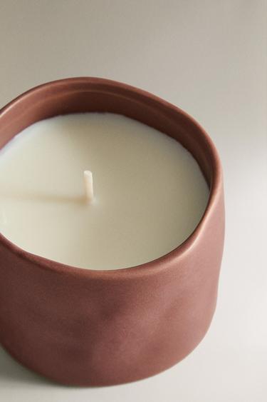 (150 G) FLORAL BEYOND SCENTED CANDLE - Light red by Zara - Image 2