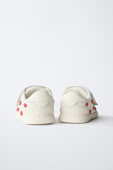 HEART BAREFOOT PLIMSOLLS - White by Zara - Image 6