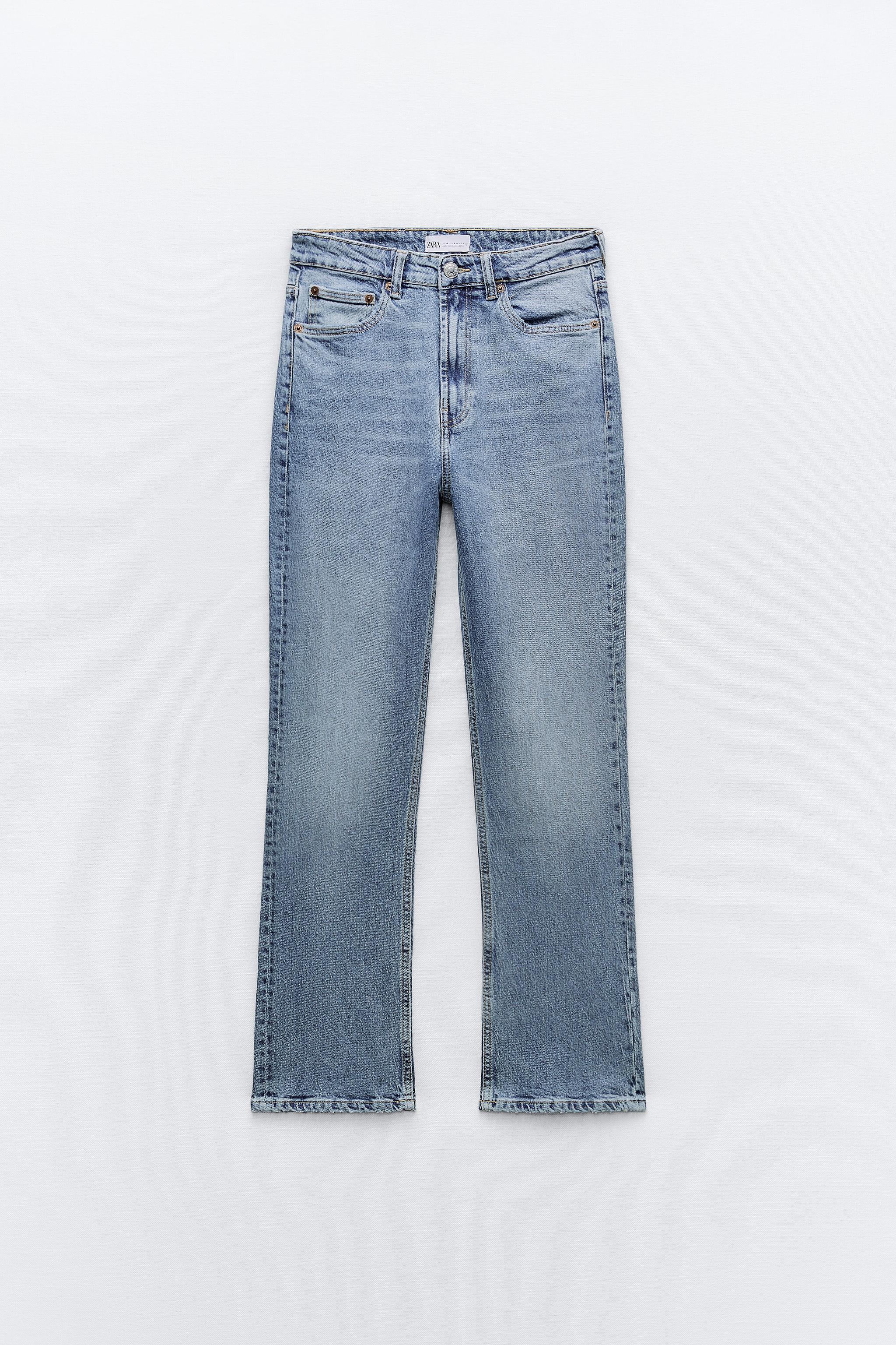 HIGH-RISE STOVE PIPE TRF JEANS