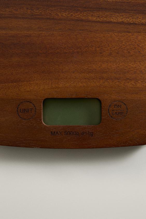 BALANCE DE CUISINE EN BOIS - Beige clair de Zara - Image 1