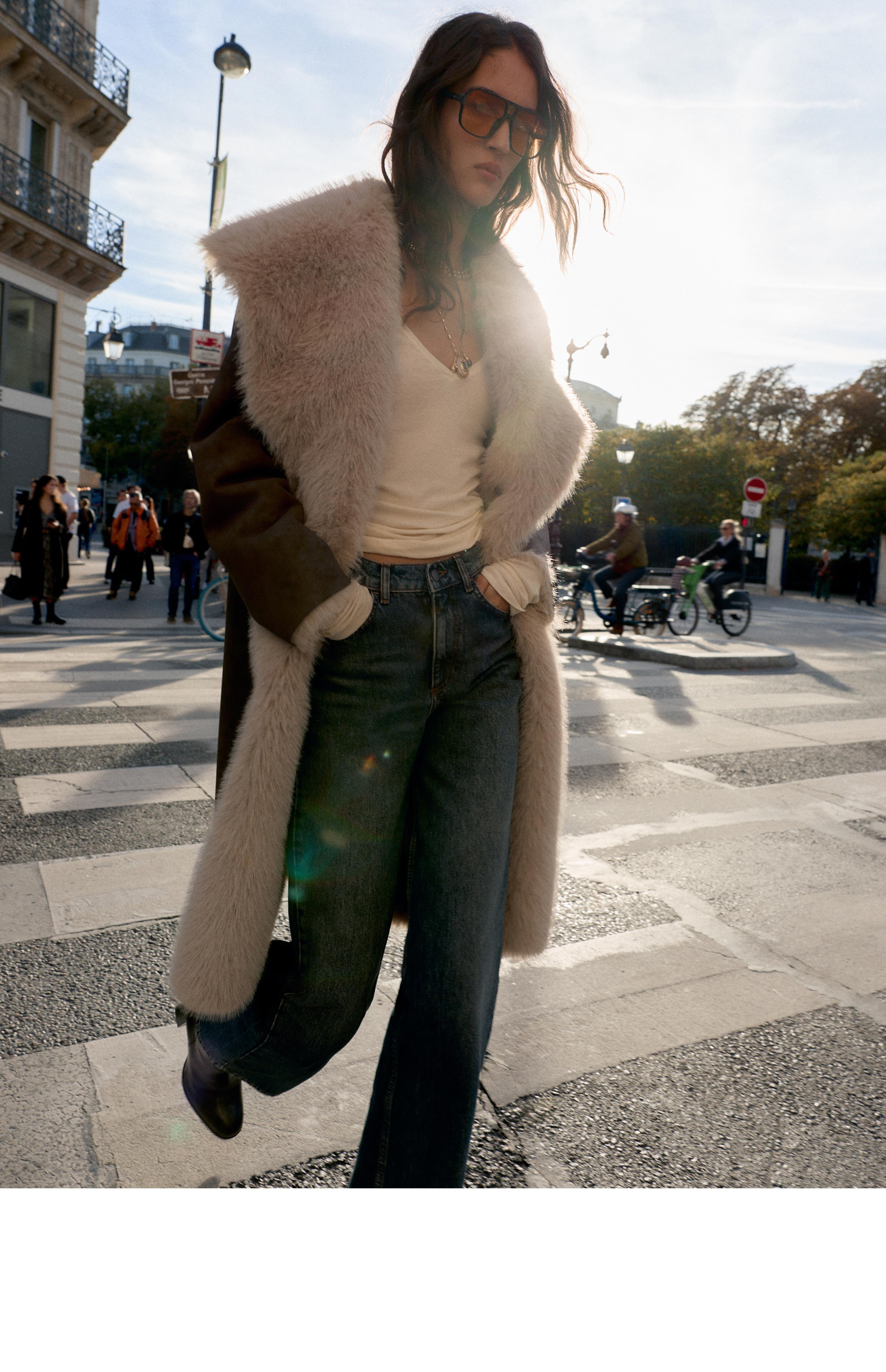 翌日発送ZARAザラウールスカートブラウンモールM 翌日発送ZARAザラウールスカートブラウンモールM