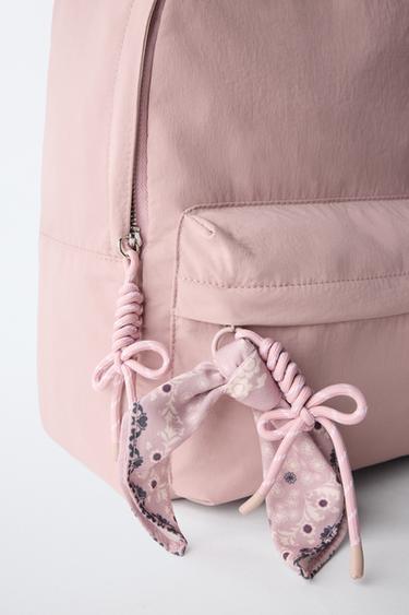 SAC À DOS CHARMS - Rose de Zara - Image 2