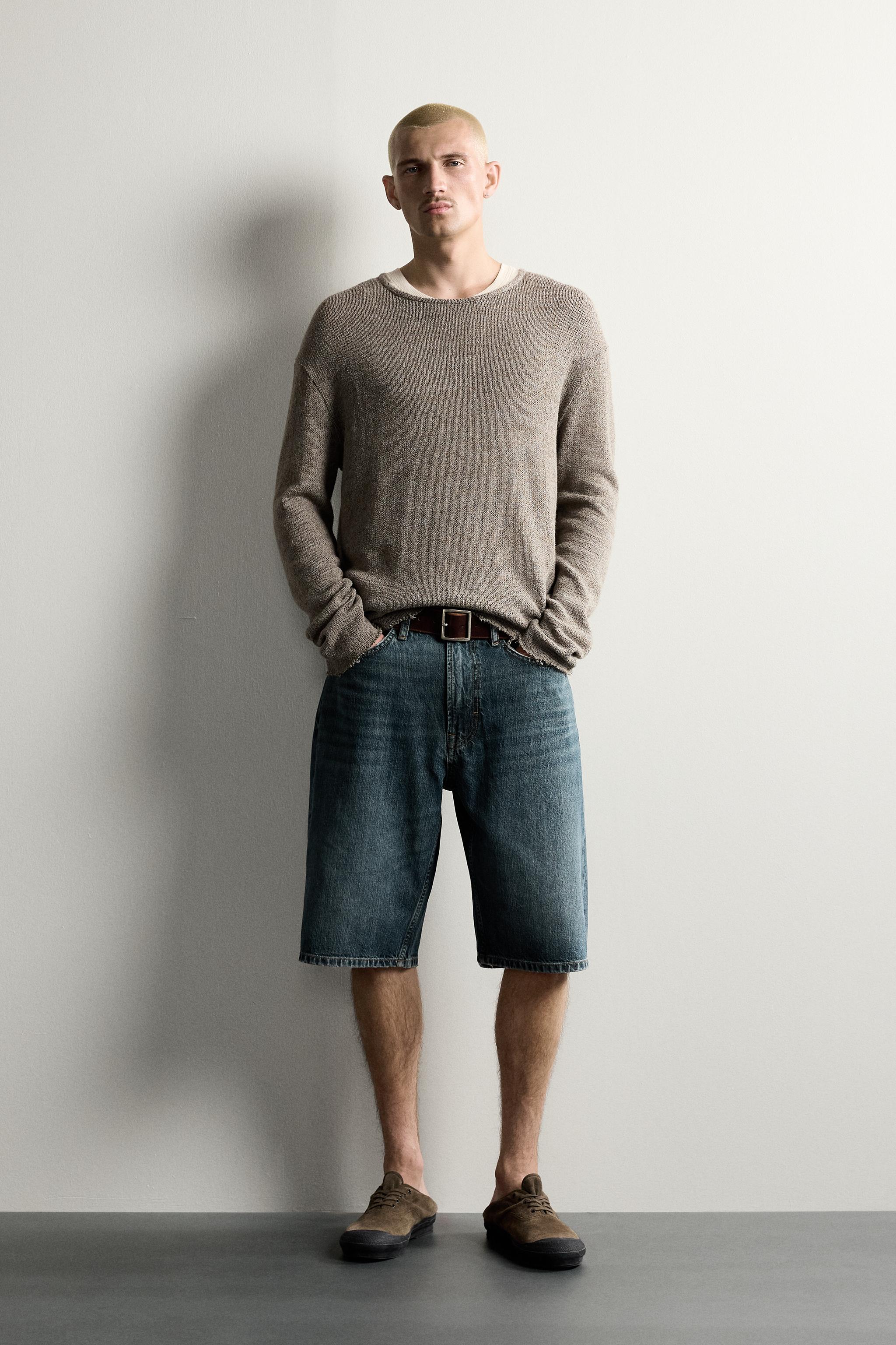 RELAXED FIT KNIT T-SHIRT