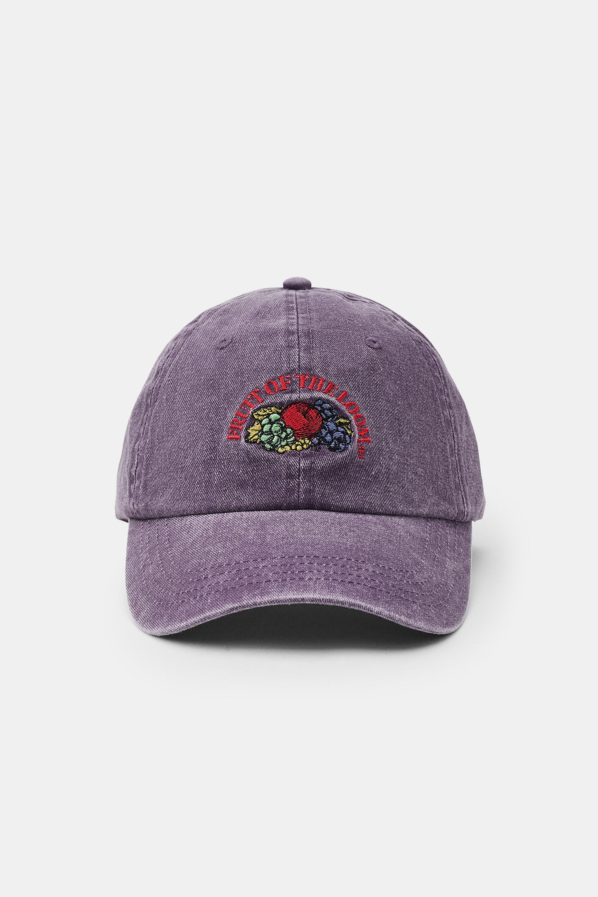 CASQUETTE EN SERGE BRODÉE FRUIT OF THE LOOM™