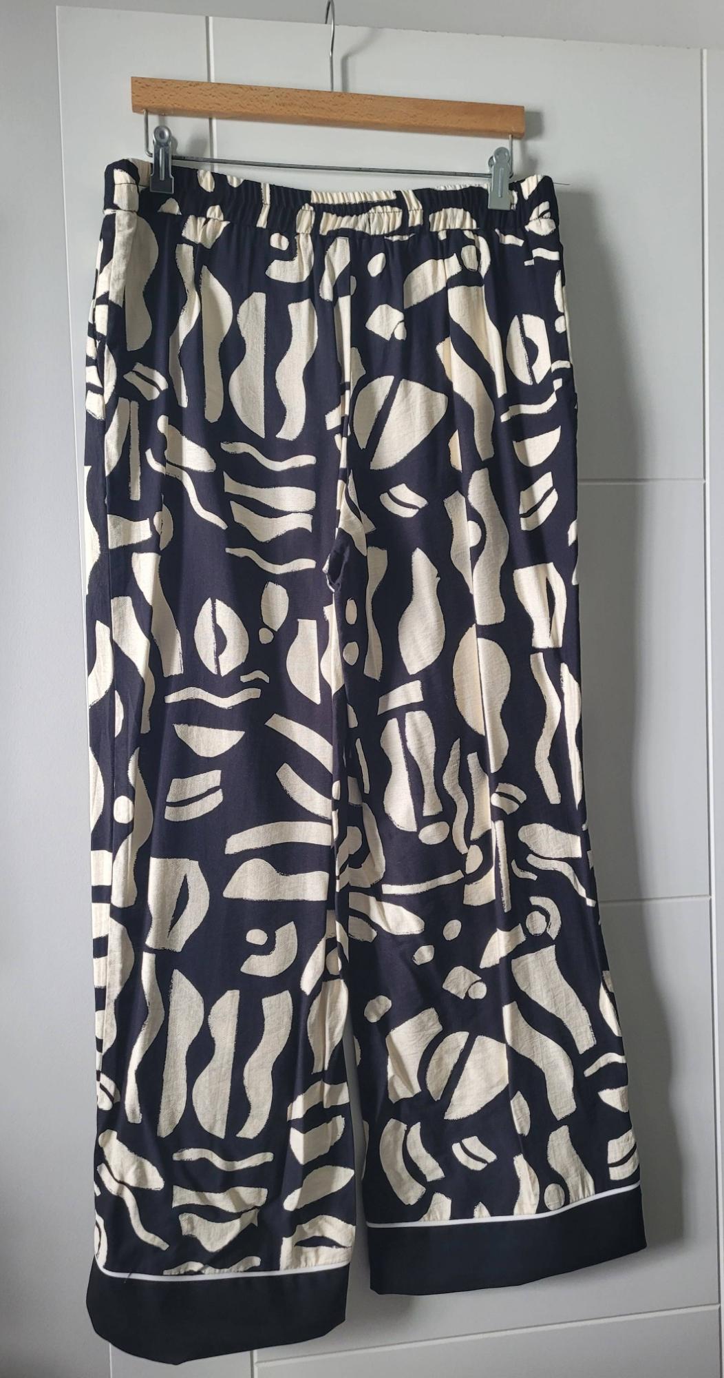PRINTED STRAIGHT-CUT TROUSERS - Image 6