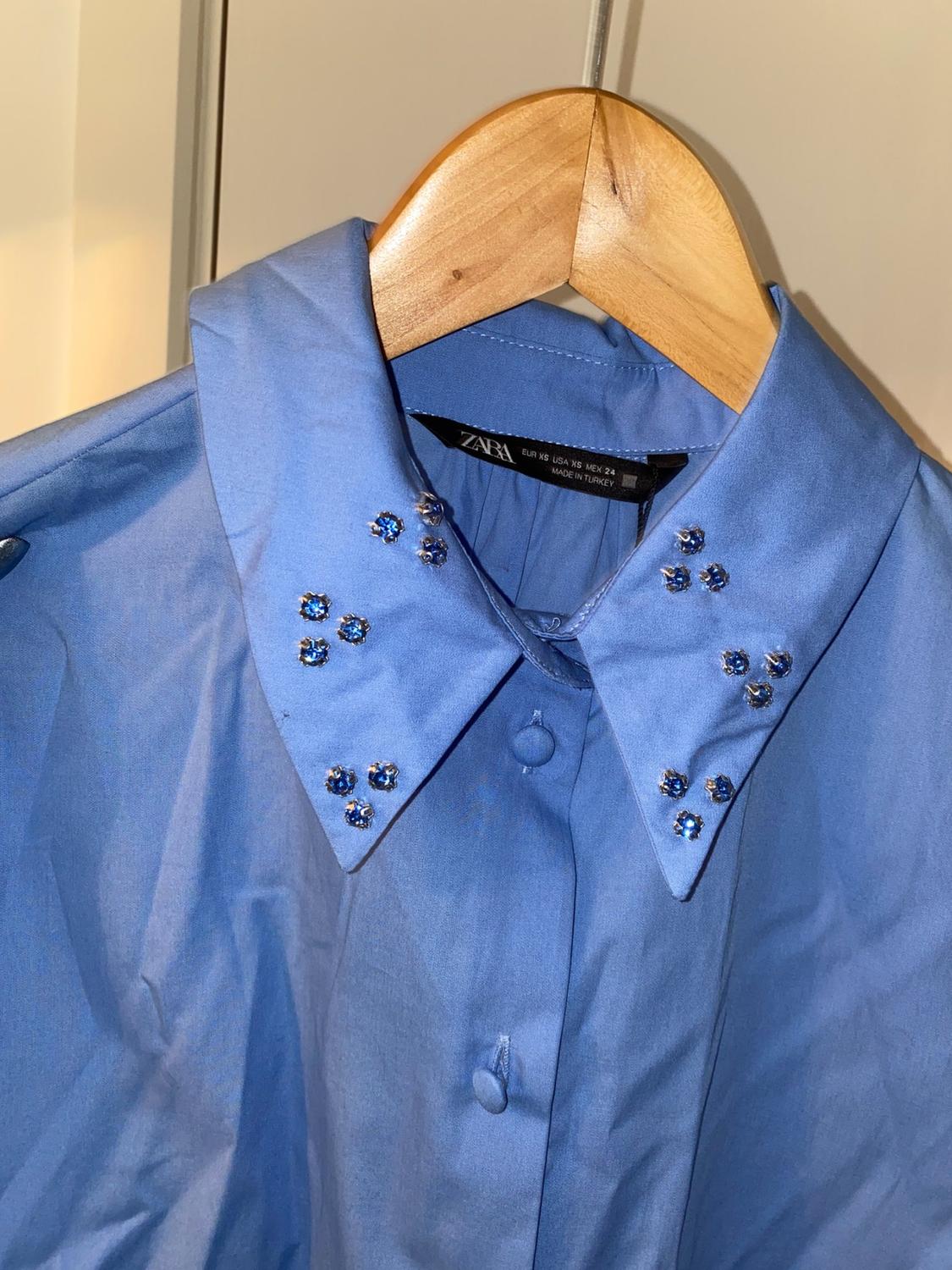 BEJEWELLED POPLIN SHIRT - Image 4