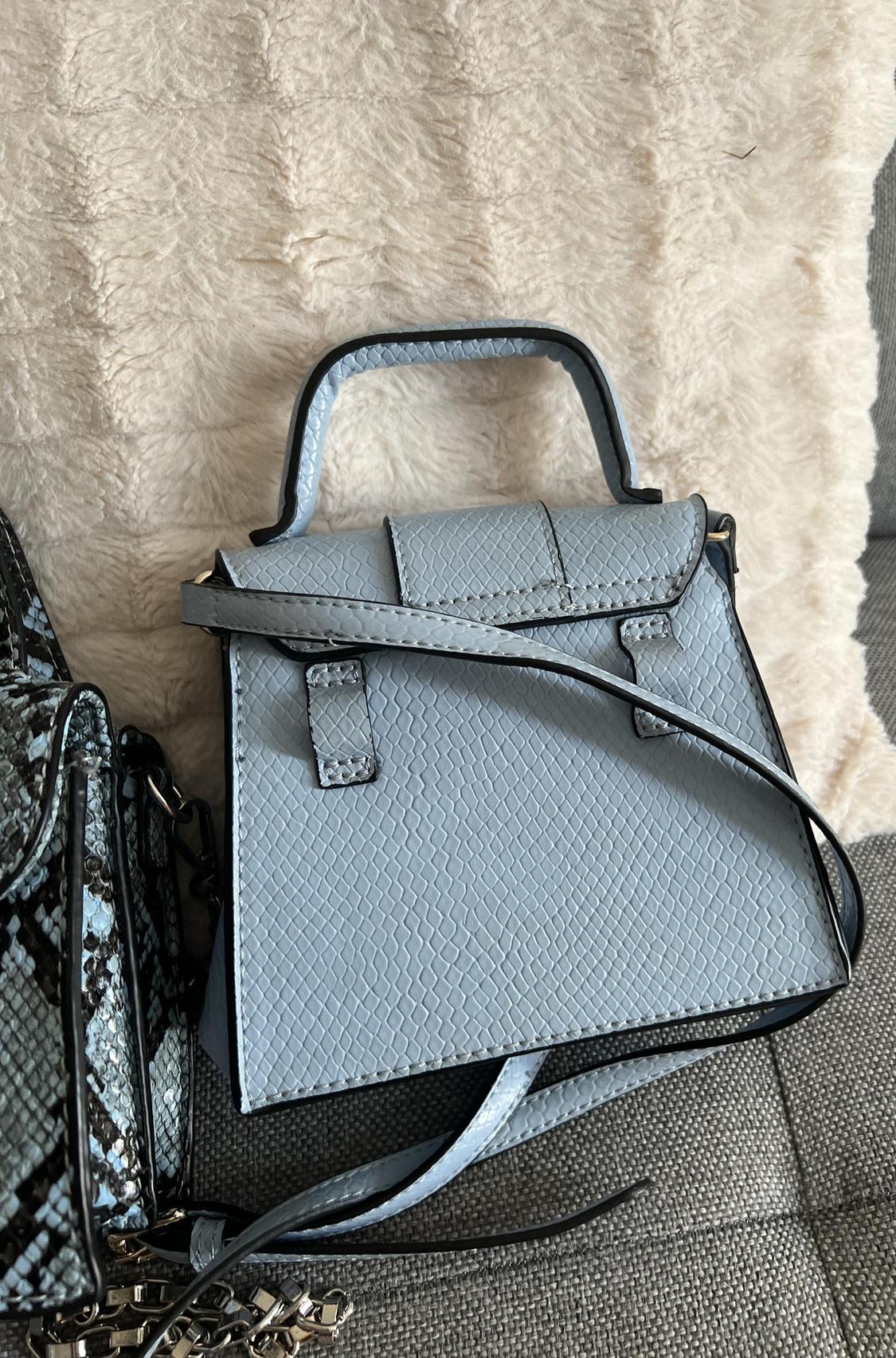 PETIT SAC BANDOULIÈRE BLEU ZARA - Image 3