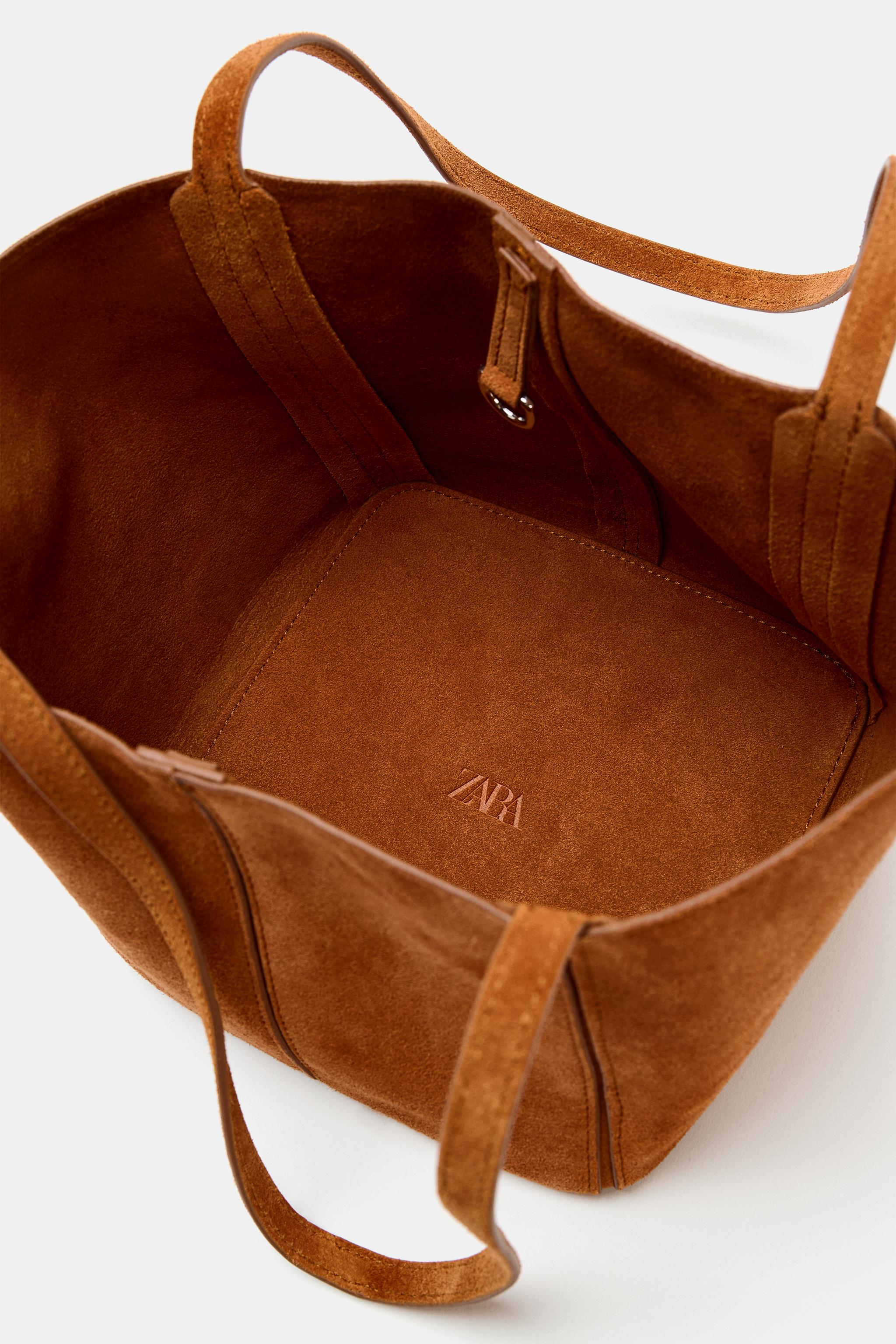 Женские сумки Zara MINI LEATHER SHOULDER — фото 6