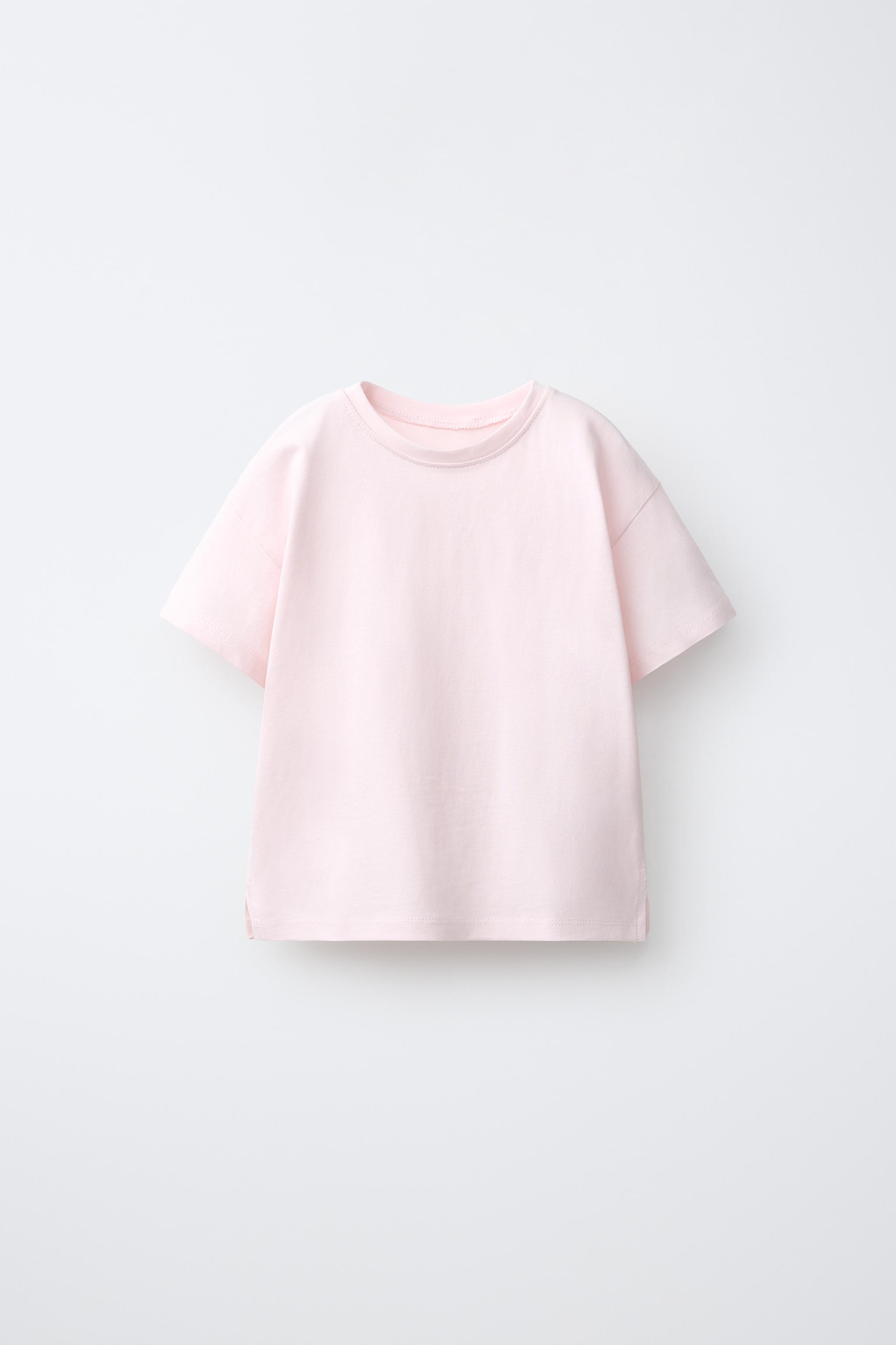 THREE-PACK OF BASIC T-SHIRTS — Light blue