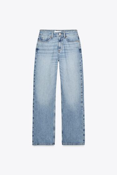 Z1975 ハイライズ BOOT-CUT デニムパンツミディアムブルーZaraのZ1975 ハイライズ BOOT-CUT デニムパンツ - ミディアムブルー 