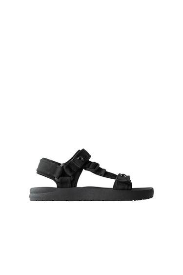 TECHNICAL SANDALS - Black by Zara - Image 0