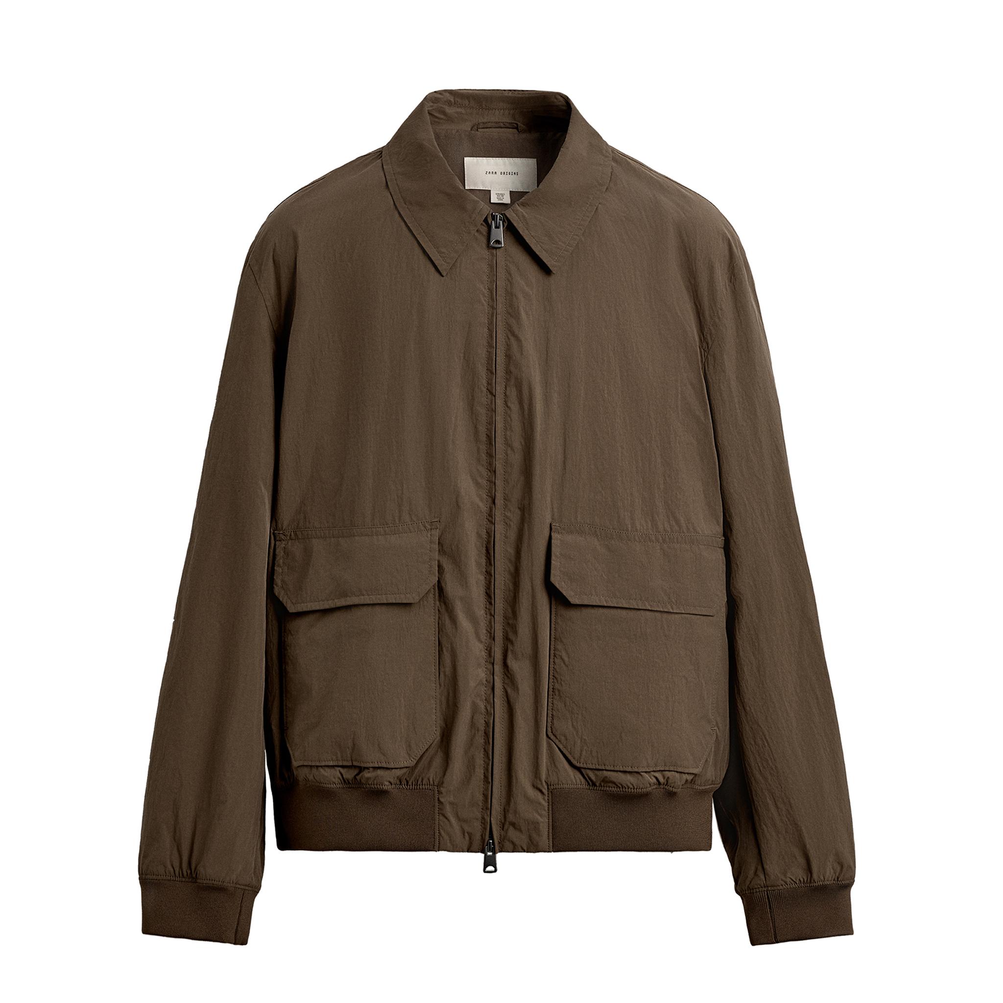 ZARA ORIGINS COLLECTION オリジンズ ジップアップフーディ 
