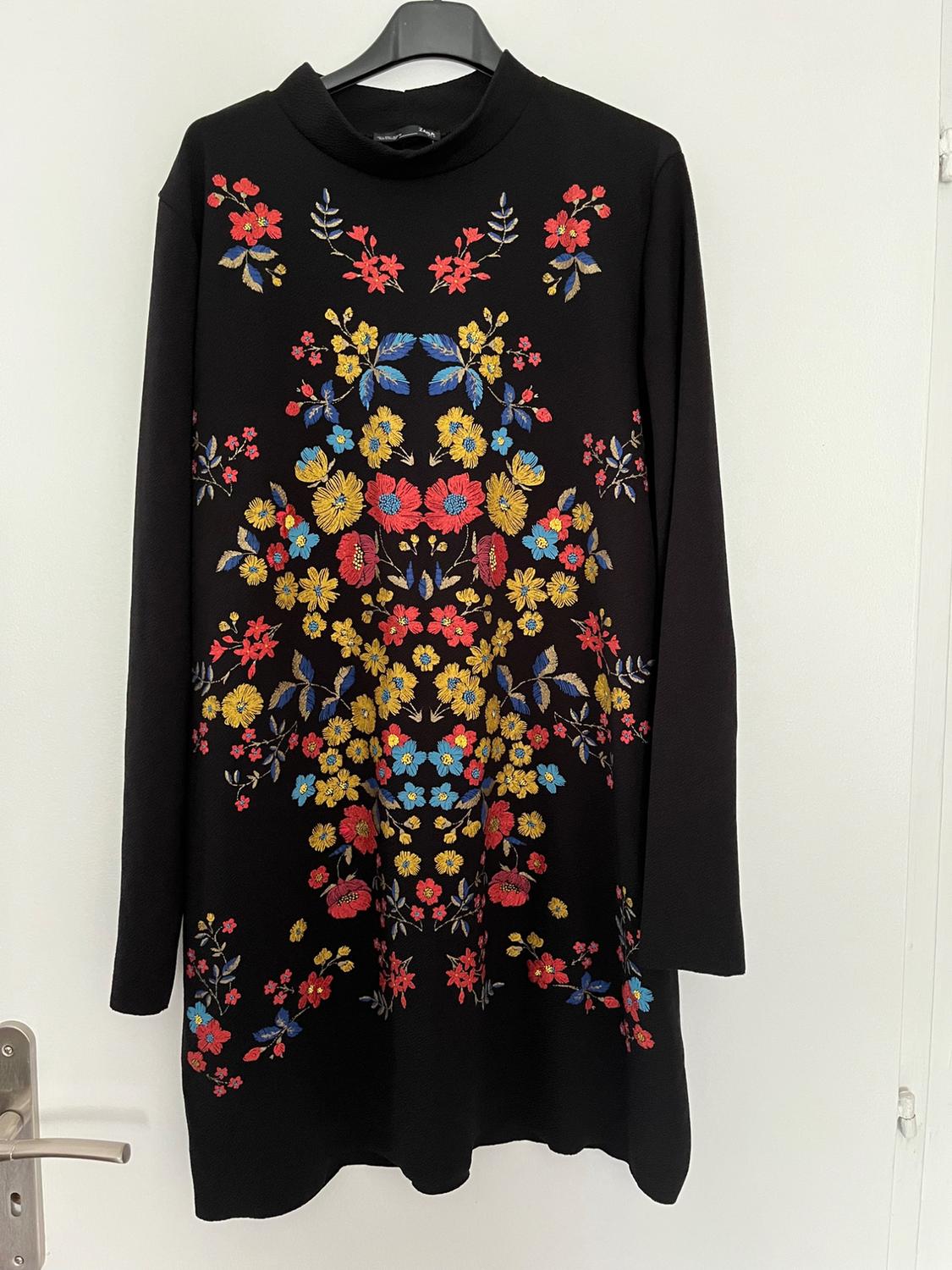 PRINTED RUBBERISED DRESS