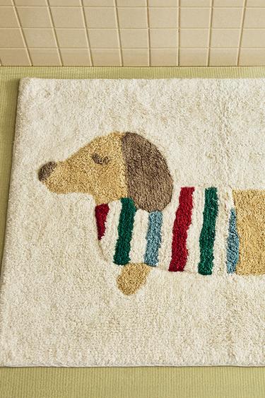 TAPIS DE BAIN ENFANT CHIEN - Beige clair de Zara - Image 5