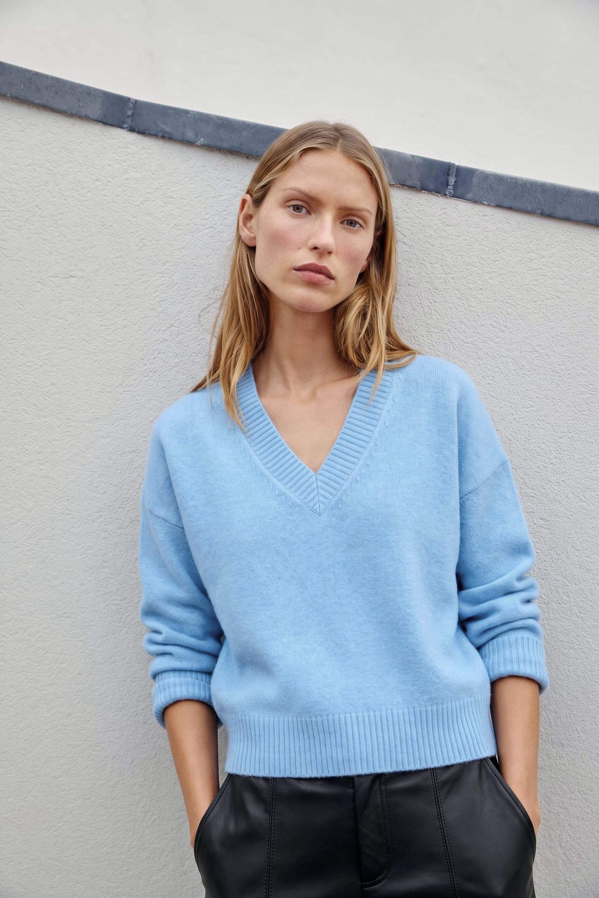 Vネックジャンパー – レディース | ZARA 日本