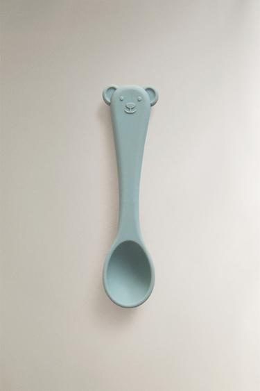 KIDS' SILICONE SPOON - Blue by Zara - Image 0