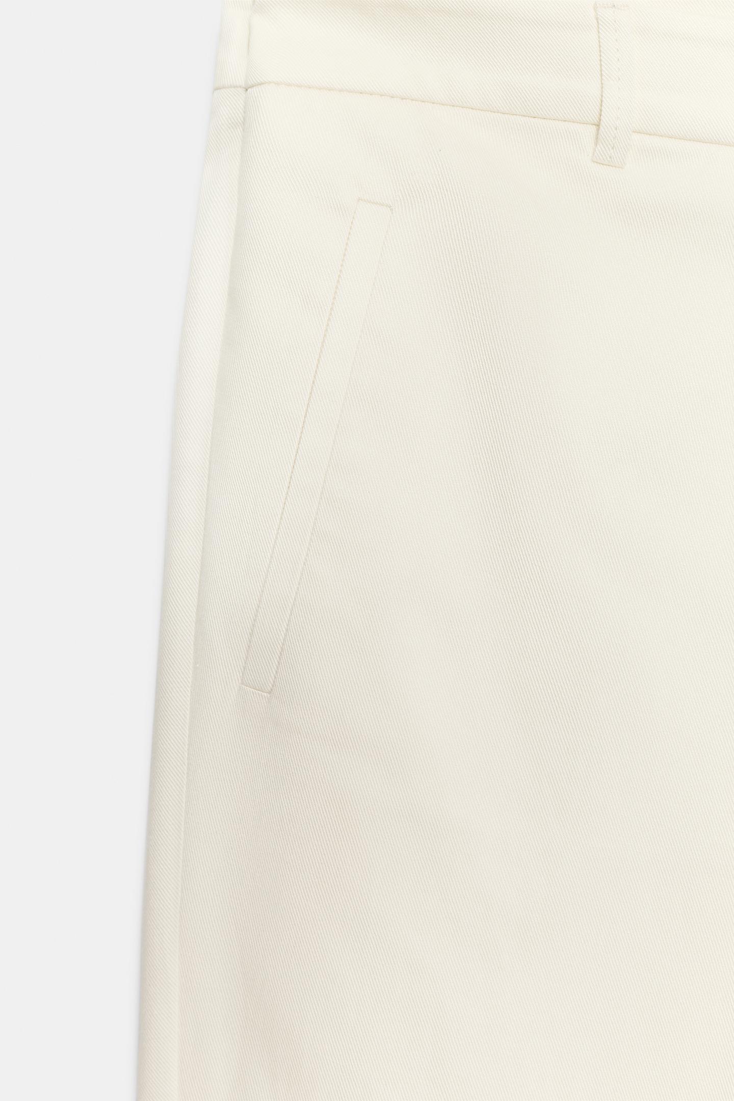 Женские брюки Zara Pleated Wide Leg Pants ZW Collection, цвет: Экрю — фото 8