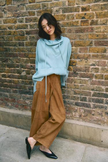 Zara LOOK - Petrol blue / Dark