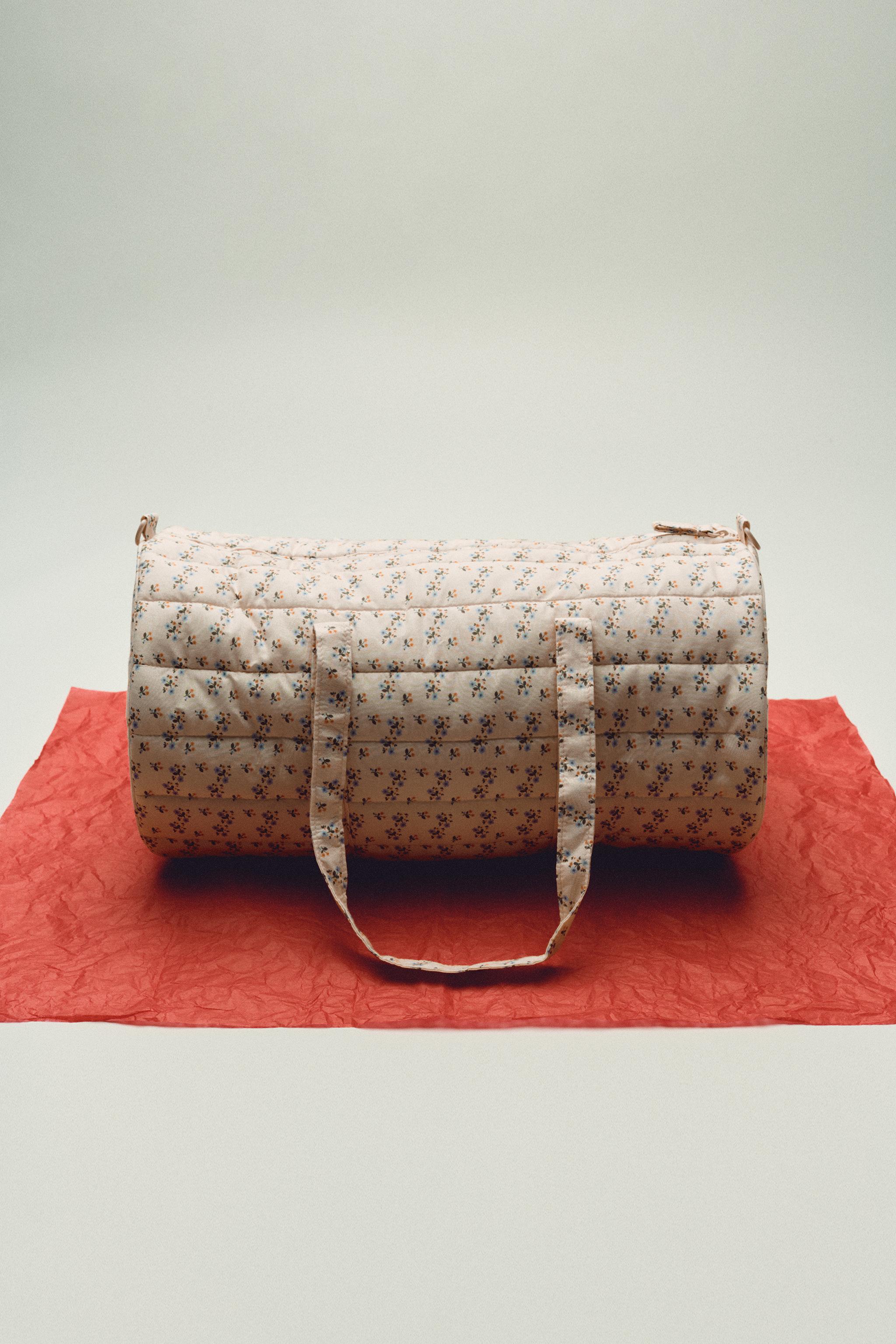 Zara floral bag hotsell