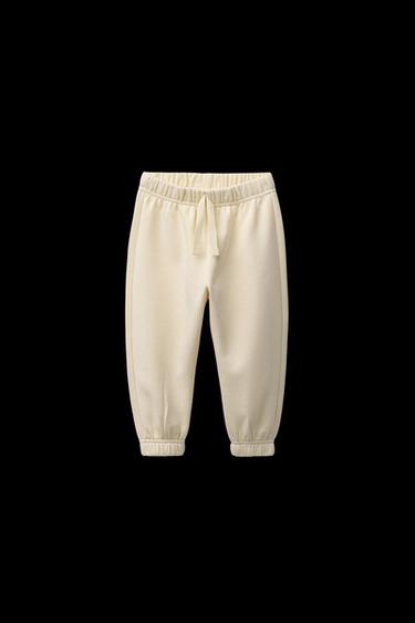 HEART POCKET JOGGER TROUSERS - Vanilla by Zara - Image 0