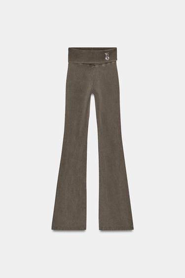 БРЮКИ FLARE BRATZ® — ТЕМНО-КОРИЧНЕВЫЙ от Zara