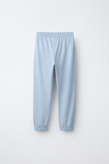 6-14 ANS/ PYJAMA RAYURES ET INSCRIPTION - Bleu de Zara - Image 4