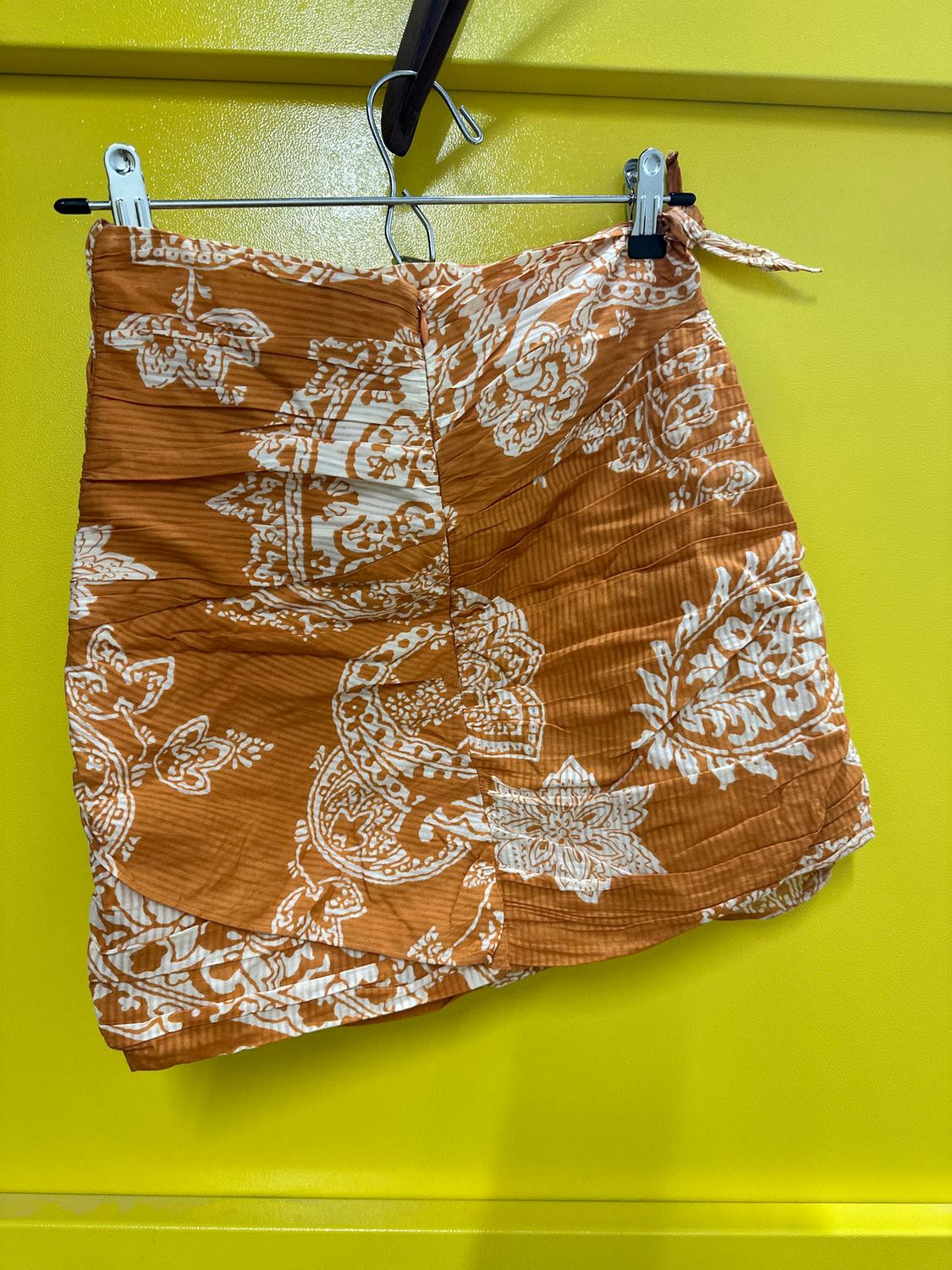 PRINTED MINI SKIRT - Image 4
