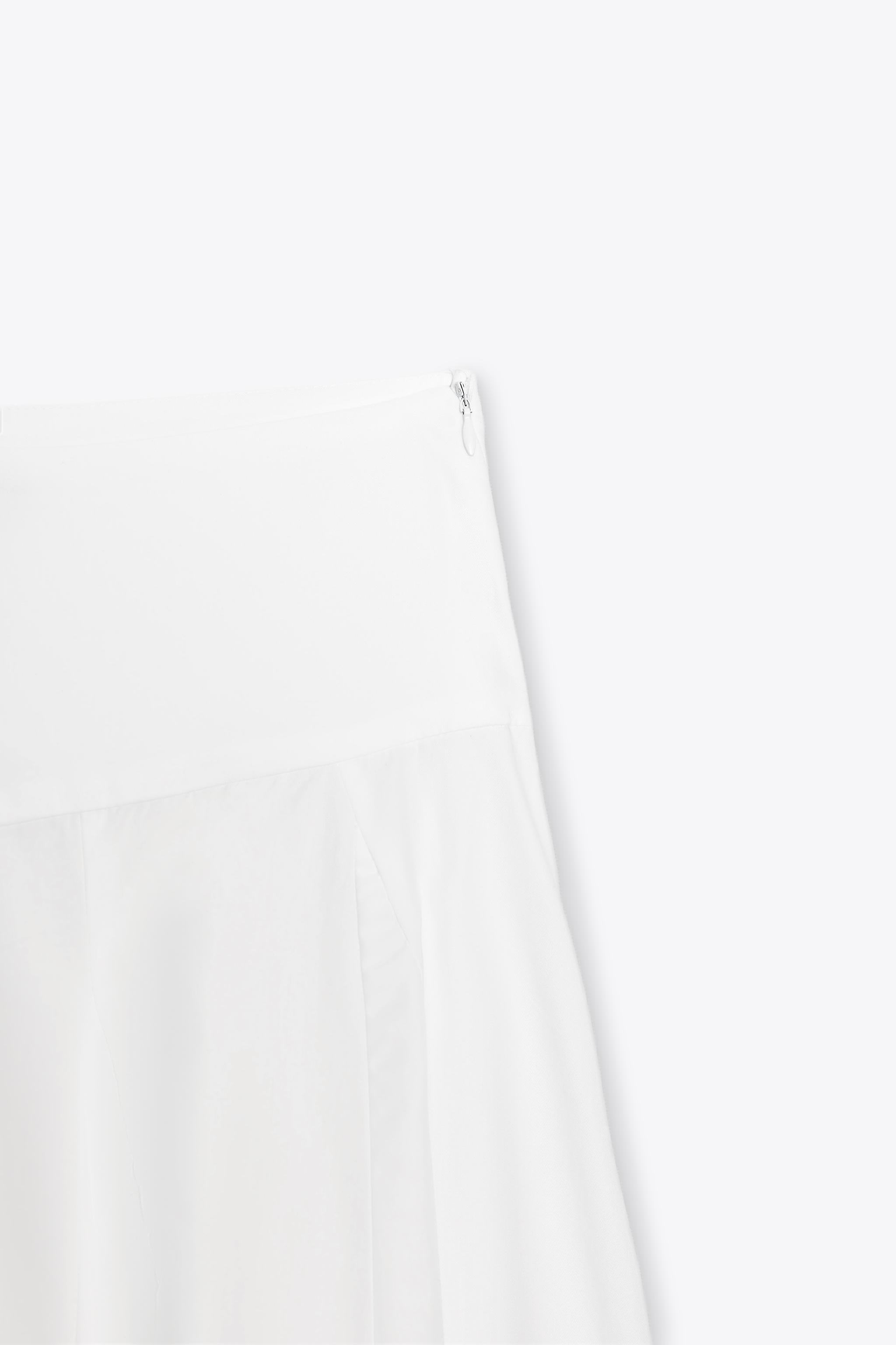 JUPE MIDI ASYMÉTRIQUE