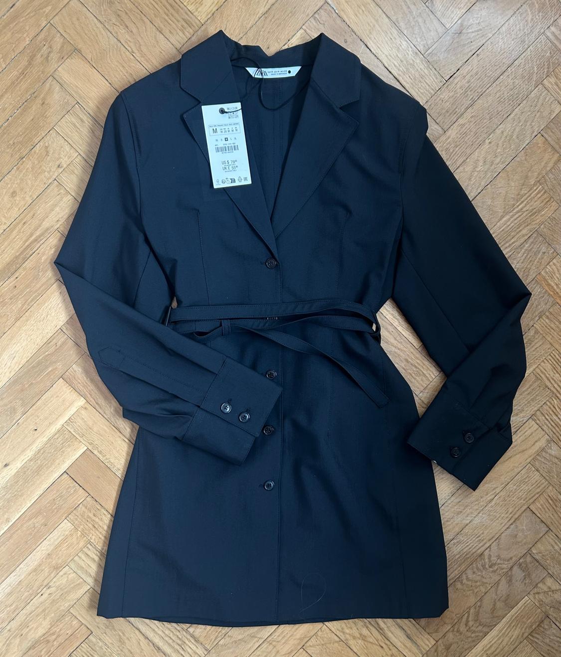 ZW COLLECTION SHIRT DRESS WITH BELT - Image 6