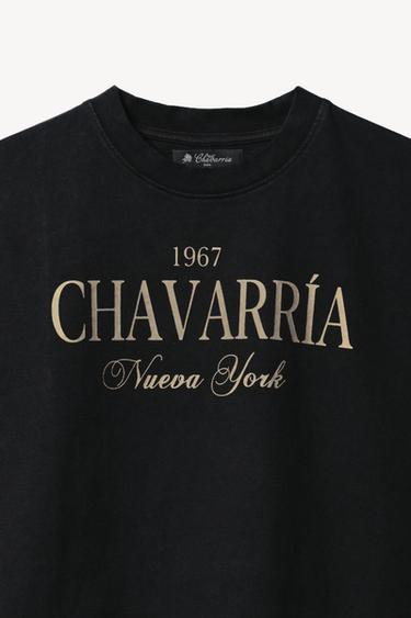 T-SHIRT OVERSIZE TANK WILLY CHAVARRIA X ZARA - Noir de Zara - Image 3