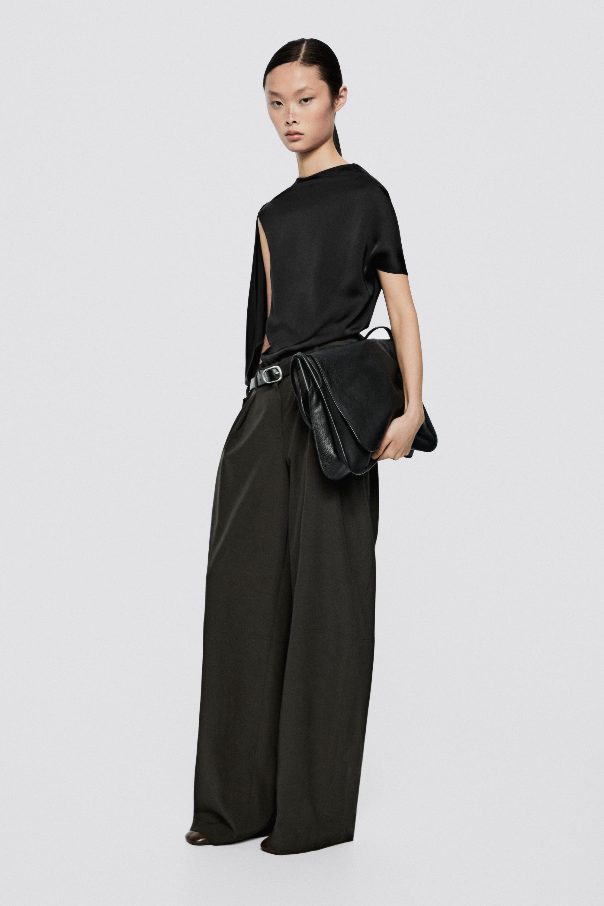 Satin top with back detail - LIMITED EDITION