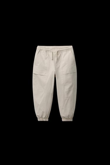 Zara TECHNICAL JOGGER PANTS - Ice - Image 0