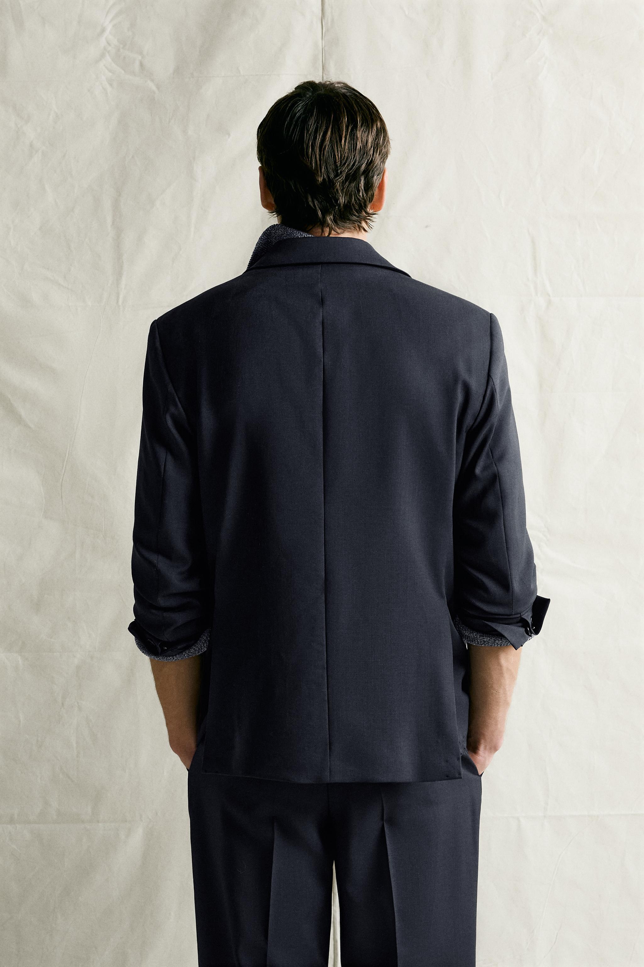 VESTE DE COSTUME 100 % LAINE REGULAR FIT