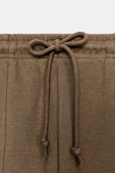 PANTALON LARGE SOFT - Vison foncé de Zara - Image 6