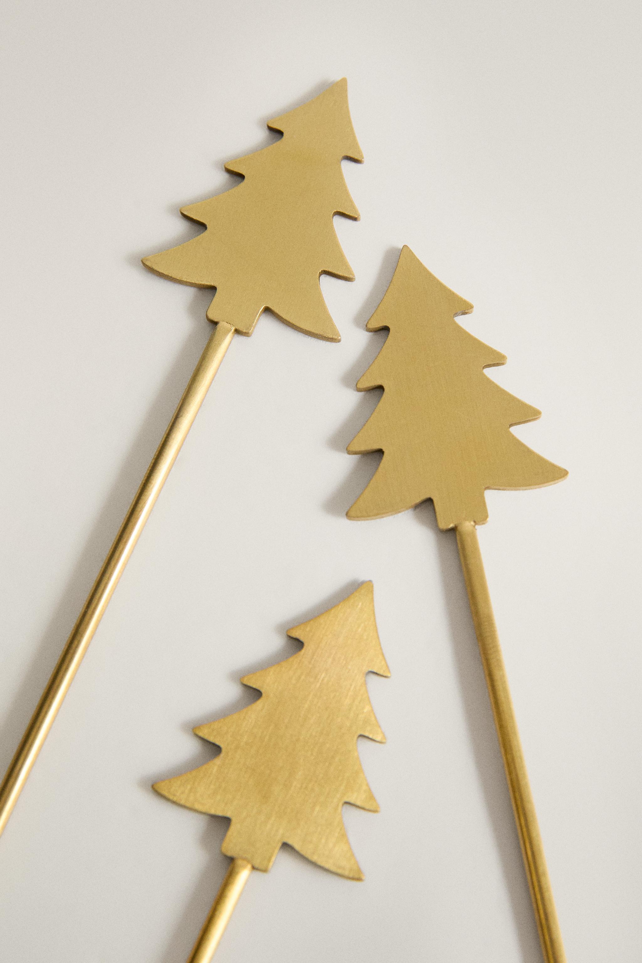 PACK OF CHRISTMAS TREE SKEWERS (PACK OF 8)