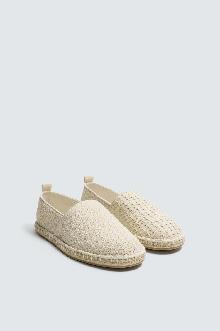 ZARA KNITTED ESPADRILLES