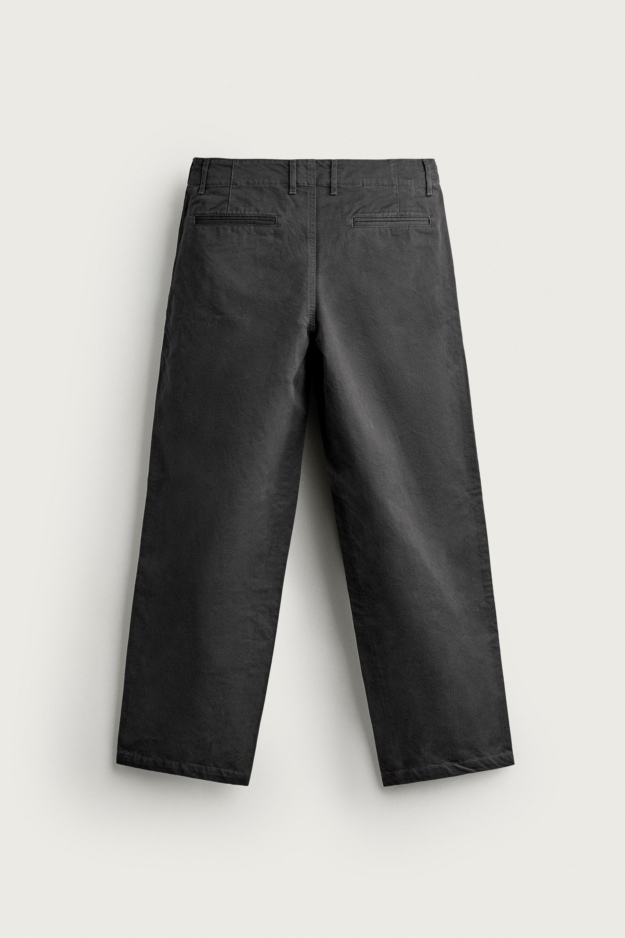 STRAIGHT FIT CHINO PANTS