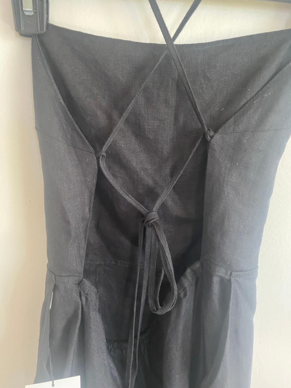 ZW COLLECTION 100% LINEN MIDI DRESS - Image 4