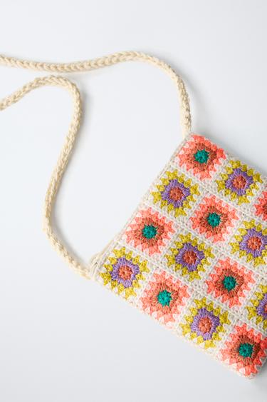 SAC BANDOULIÈRE CROCHET - Rose de Zara - Image 2