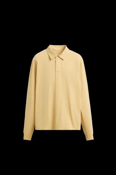 POLO CONTRASTE - Amarillo de Zara - Imagen 0