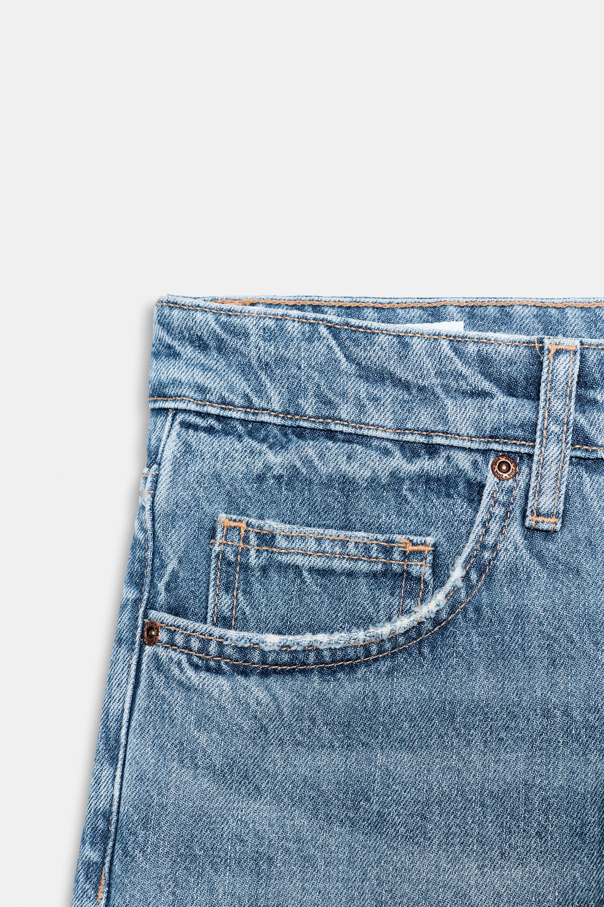 TRF HIGH-WAIST WIDE LEG JEANS