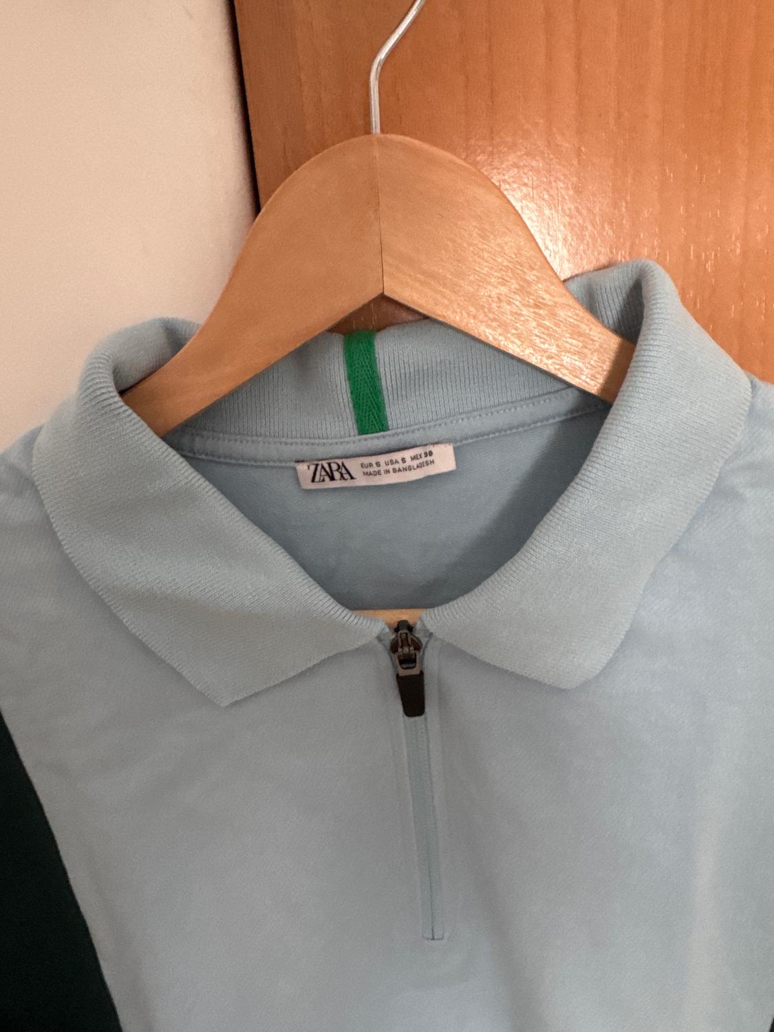 COLOUR BLOCK POLO SHIRT - Image 3
