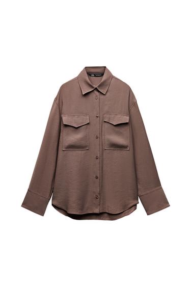 FLOWY OVERSIZED SHIRT