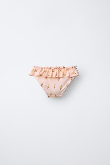 1-6 YEARS/ ICE CREAM PRINT BIKINI BOTTOMS - Pink by Zara - Image 1