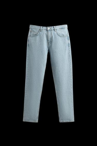 TIMELESS SLIM FIT JEANS - Mid-blue by Zara - Image 0