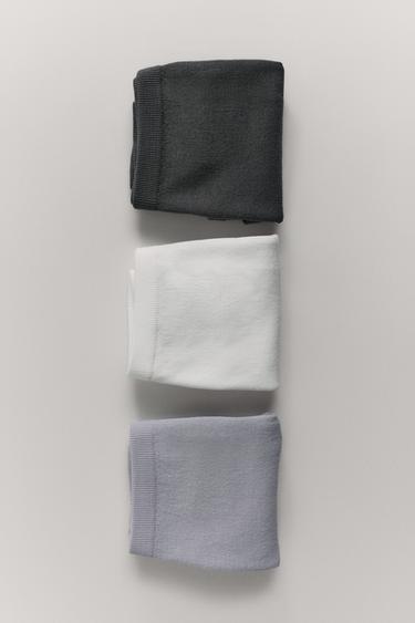 8-14 JAAR/ SET VAN DRIE NAADLOZE SLIPJES - Multicolour van Zara