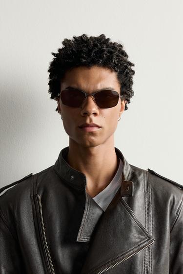 OVAL SUNGLASSES — Brown 2