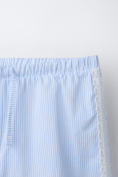 6-14 YEARS/ STRIPED BEAR PYJAMAS - Blue by Zara - Image 7