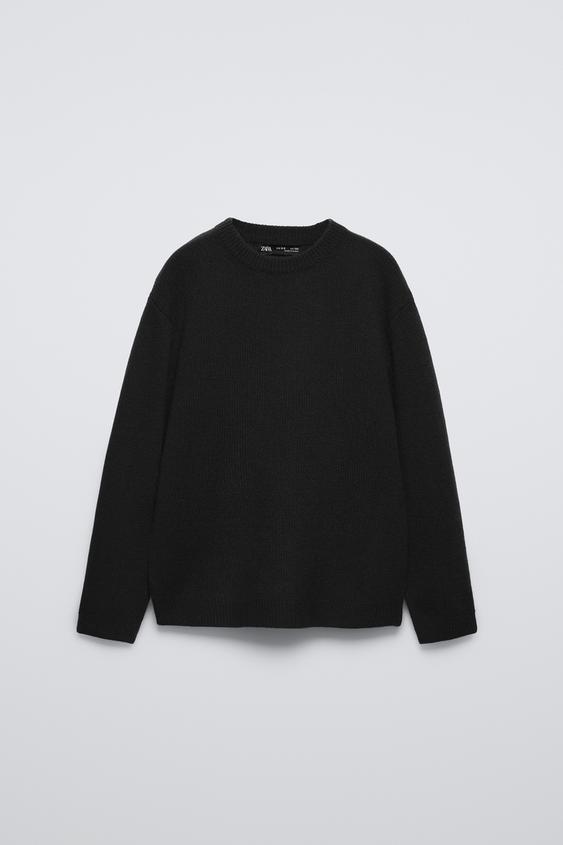 PULL EN MAILLE 100 % CACHEMIRE - Noir | ZARA Canada