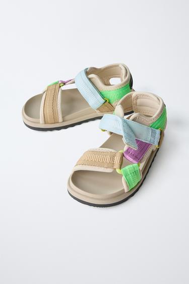 TECHNICAL SANDALS - Ecru White by Zara - Image 2